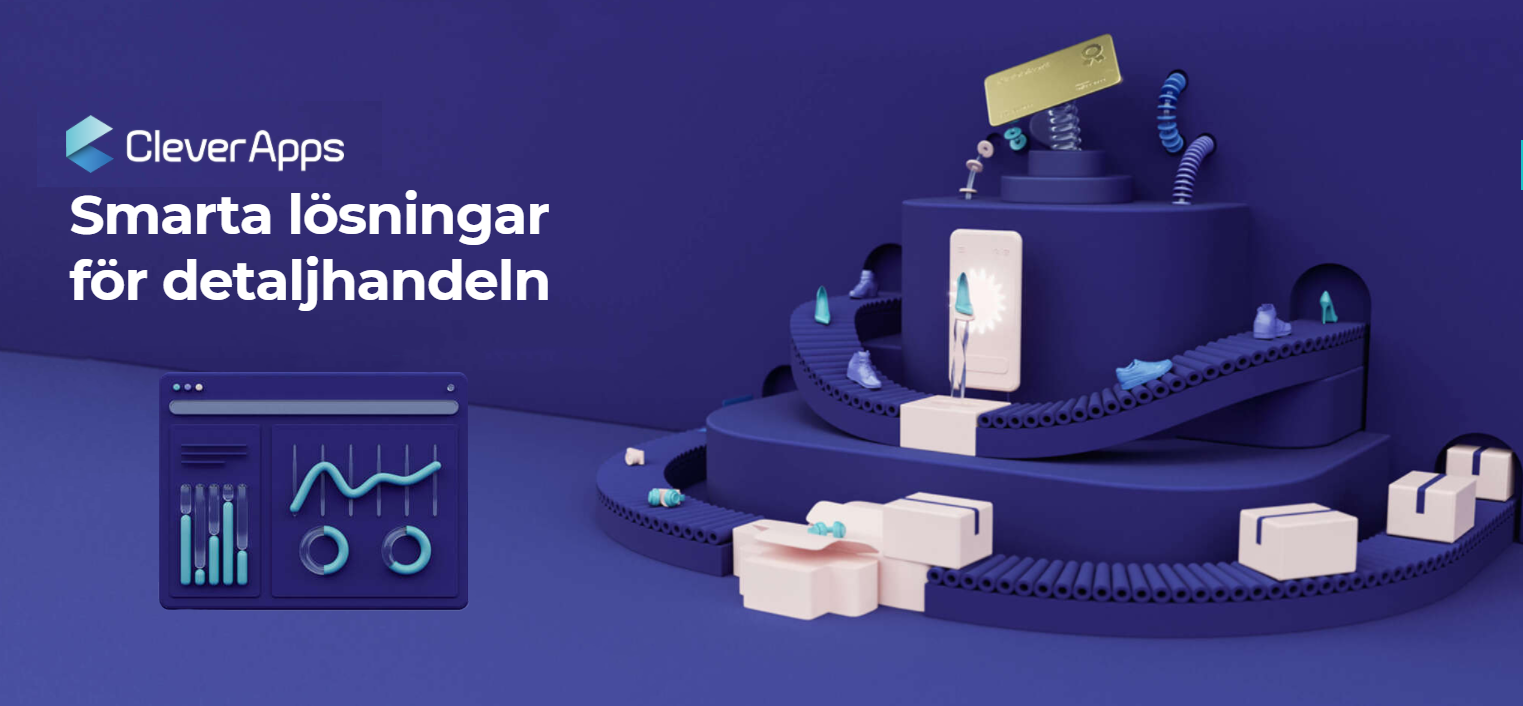 Smart lösningar med text, avlång med analys